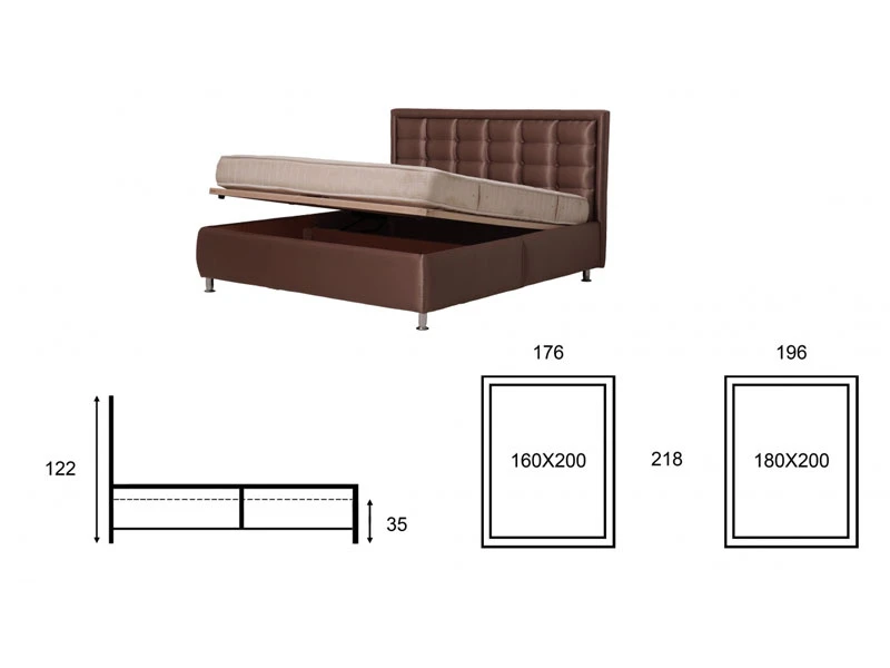 Bellagio FR franciaágy - 10
